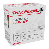 WINCHESTER SUPER-TGT 12ga 2.75 1oz 1350fps #8 250/cs