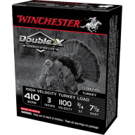 Product Name: WINCHESTER XX 410br DG 3in 3/4oz 1100fps #7.5 TURKEY 10/bx