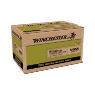 WINCHESTER AMMO 5.56MM 62gr FMJ M855 LC GRN TIP 200/b 4/c