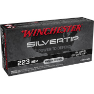 Product Name: WINCHESTER AMMO 223 REMINGTON 64gr SILVERTIP DEF 20/bx 10/cs