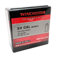 WINCHESTER BULLET 22c (.224) 46gr HP 100/bx 10/cs