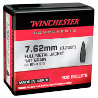 WINCHESTER BULLET 30c (.308) 147gr FMJ 100/bx 10/cs