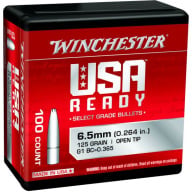WINCHESTER BULLET 6.5MM (.264) 125gr OT 100/bx 10/cs