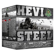 Product Name: HEVI-SHOT 12ga HEVI STEEL 3" 1.25oz #BBB 25/bx 10/c