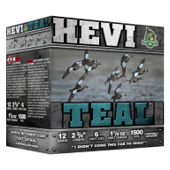 HEVI-SHOT 12ga HEVI TEAL 2.75" 1-1/8oz #6 25/b 10c
