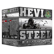Product Name: HEVI-SHOT 20ga HEVI STEEL 3" 7/8oz #2 25/bx 10/cs