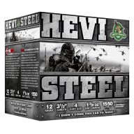 HEVI-SHOT 12ga HEVI STEEL 3.5" 1-3/8oz #4 25/b 10/c