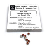 Unis Ginex Small Rifle Primers