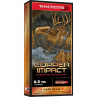 Product Name: WINCHESTER AMMO 6.5 PRC 125gr COPPER IMPACT LF 20b 10c