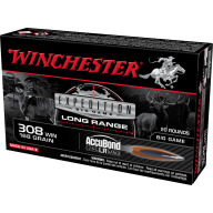 Product Name: WINCHESTER AMMO 308 WINCHESTER 168g ACCUBOND-EBGLR 20b 10c