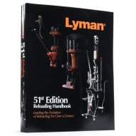 LYMAN RELOADING MANUAL 51st ED (SOFTCOVER) 12/CS