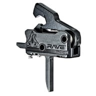 RISE TRIGGER RAVE PCC 3.5lb 9mm AR FLAT - BLACK