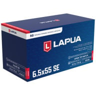 LAPUA AMMO 6.5x55 123gr HPBT SCENAR 50/bx 12/cs