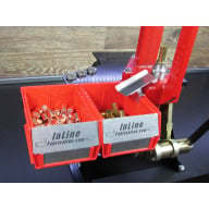 InLine Fab Case Ejector System for LEE Classic Cast Breech Lock Single Stage w/ Red Bins