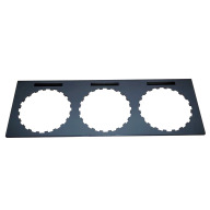Product Name: InLine Fabrication Toolhead Storage Rack for LEE Loadmaster - Black Powder Coated