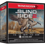 WINCHESTER BLIND SIDE 2 HEX 12ga 3in 1-3/8oz #BB 25/b 10/c