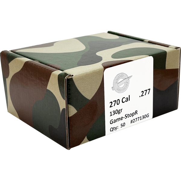 QUALITY CARTRIDGE 6.8MM (.277) 130g BULLET GSTOPR 50/bx