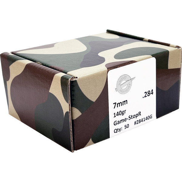 QUALITY CARTRIDGE 7MM (.284) 140g BULLET GSTOPR 50/bx