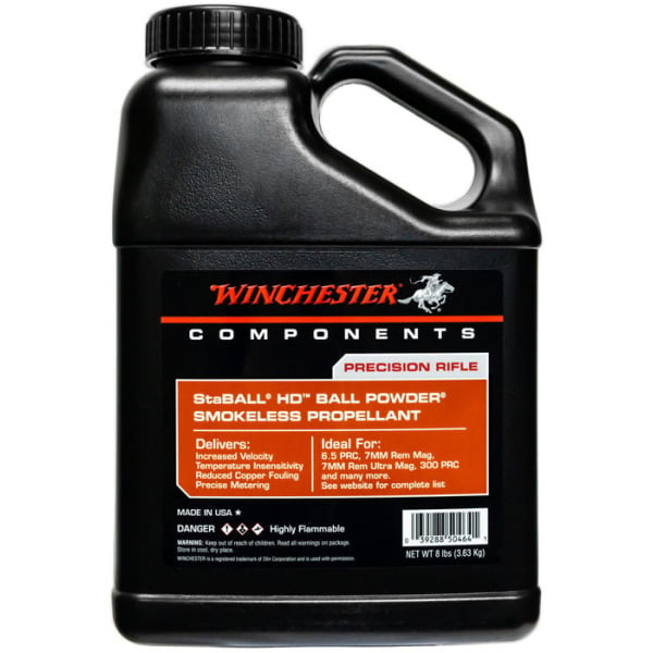 Winchester StaBALL HD Smokeless Powder 8 Pound