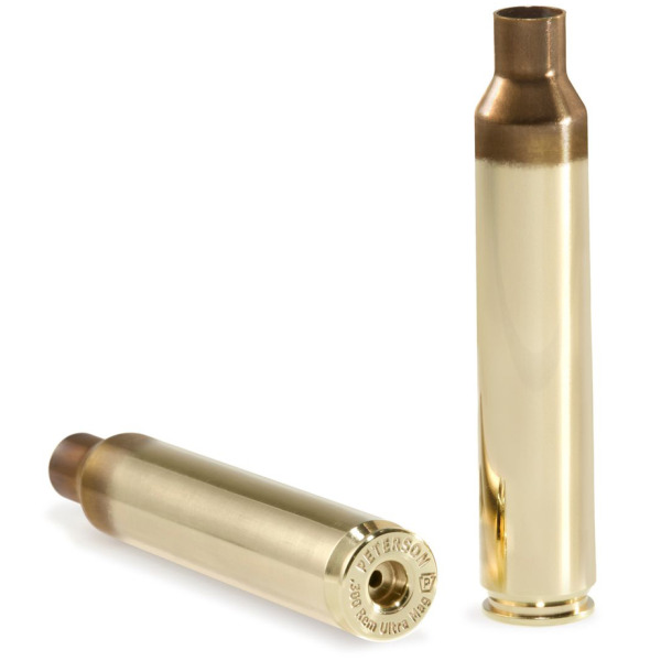 Peterson Brass 300 Remington Ultra Mag Unprimed Bulk Box of 250