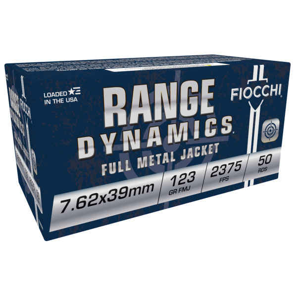 FIOCCHI AMMO 7.62x39mm 123gr FMJ 50/box 10/cs
