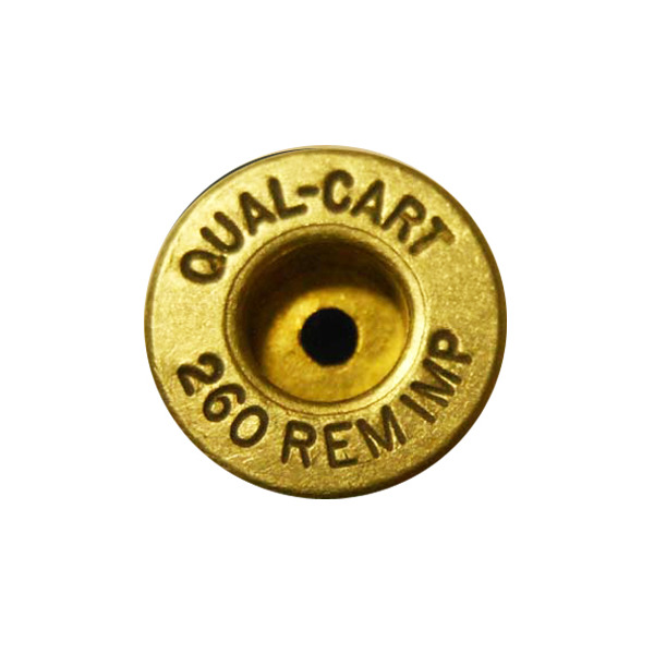 QUALITY CARTRIDGE BRASS 260 REMINGTON IMP BASIC UNPRIMED 20/BAG