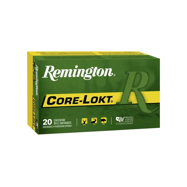 REMINGTON AMMO 30-06 SPRG 220gr CORE-LOKT SP 20/bx 10/cs