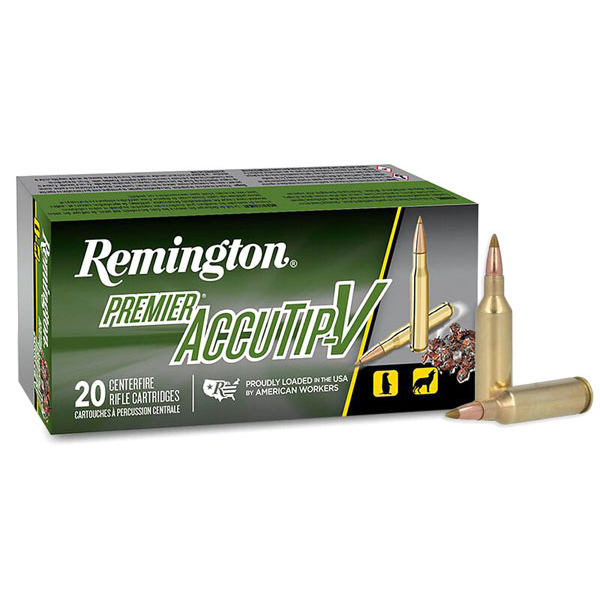 REMINGTON AMMO 17 REMINGTON FB 20gr AccuTip-V 20/bx 10/cs