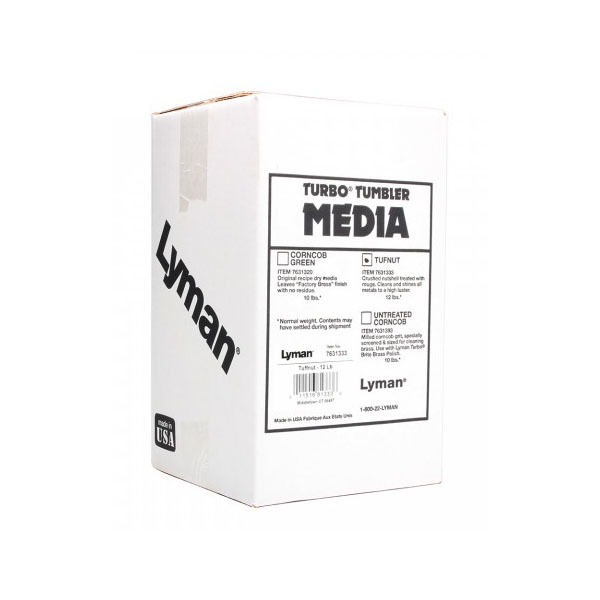 Lyman Tufnut Tumbler Media Treated 12 Pound