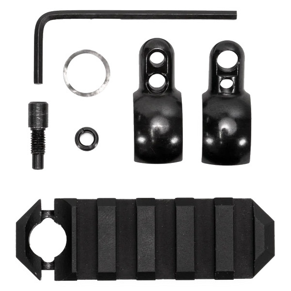 GROVTEC TUBE MOUNT RAIL 2.6" PIC RAIL.800-.850dia