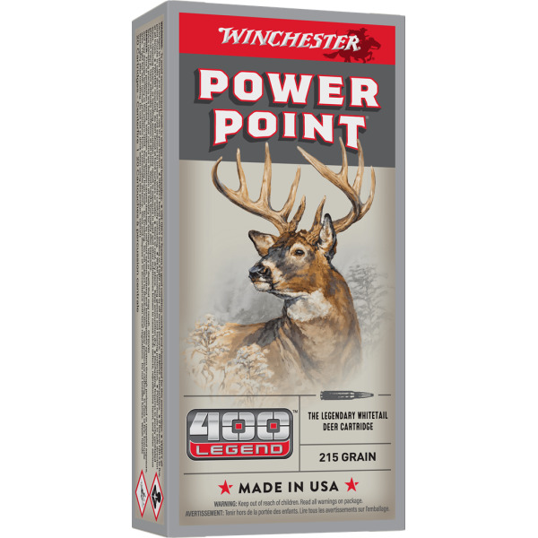 WINCHESTER AMMO 400 LEGEND SUPER X 215gr PP 20/bx 10/cs