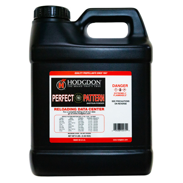 HODGDON PERFECT PATTERN 8LBS POWDER (1.4c) 2/CS