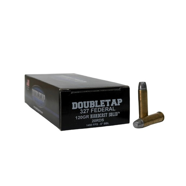 DOUBLETAP AMMO 327 FEDERAL MAG 120gr HARDCAST SOLID WFNGC 20/B