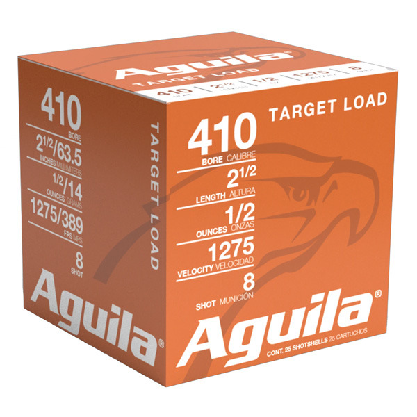 AGUILA 410br 2-1/2" 1/2oz 1275fps #9 25/bx