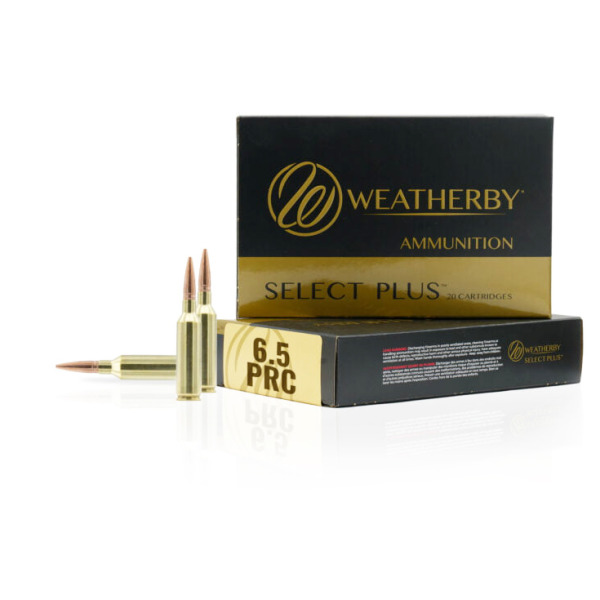 WEATHERBY AMMO 6.5 PRC 124gr HAMMER CUSTOM 20/bx 10/cs