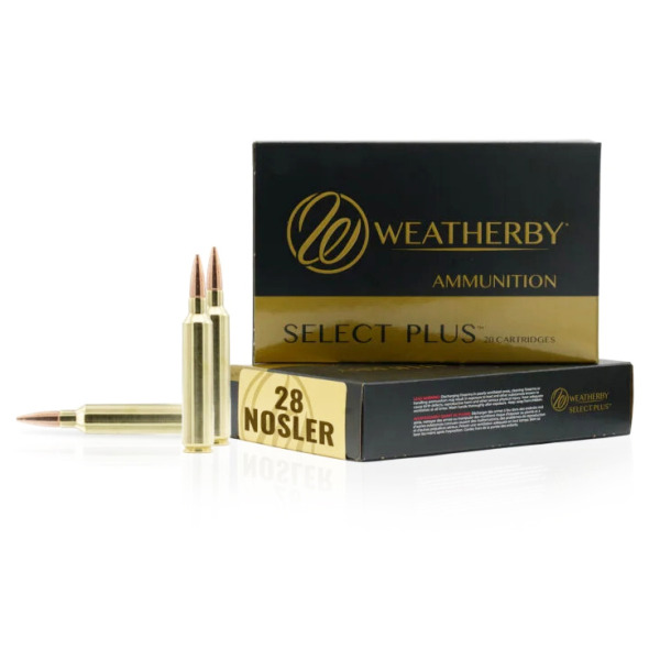 WEATHERBY AMMO 28 NOSLER 180gr BERGER VLD 20/bx 10/cs