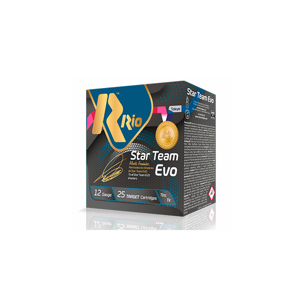 RIO 12ga STAR TGT 1-1/8oz 1150fps #8 LOW REC 250/cs