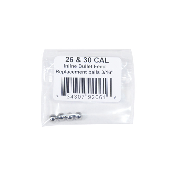LEE INLINE BULLET FEEDER REPLACE BALLS - 26&30cal