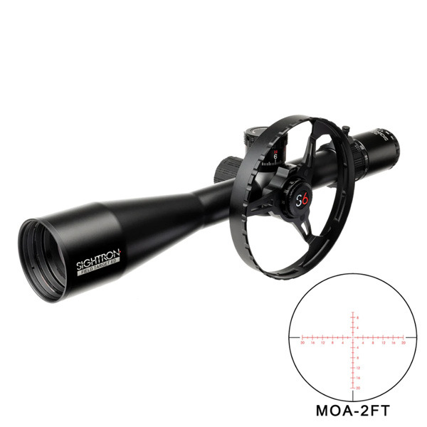 SIGHTRON 10-60x56ED S6 MOA-2FT TACT WHEEL BUNDLE