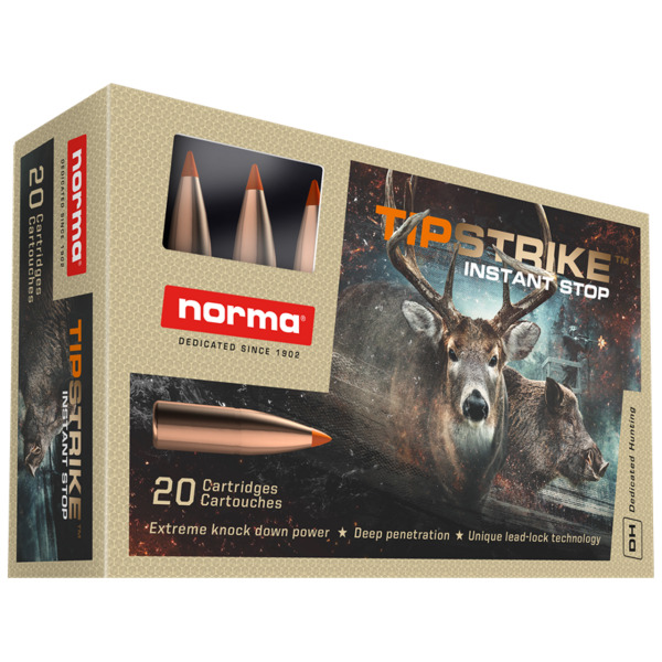 NORMA AMMO 270 WSM 140gr TIPSTRIKE 20/bx 10/cs