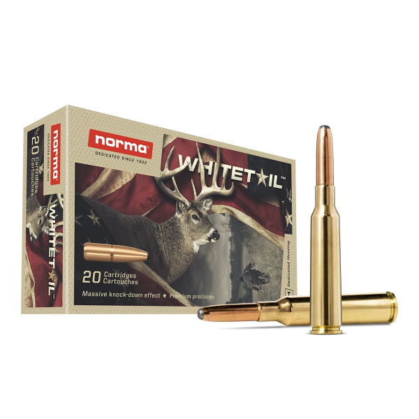 NORMA AMMO 8x57 JS PSP 196gr WHITETAIL 20/b 10/c