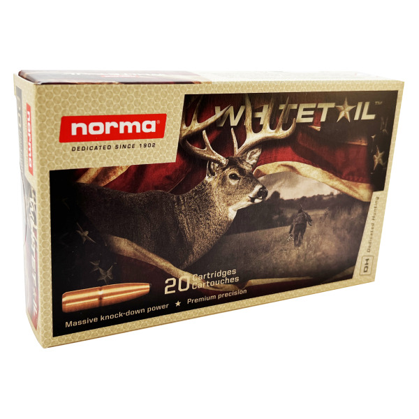 NORMA AMMO 7.65x53ARG PSP 174gr WHITETAIL 20/b 10/c
