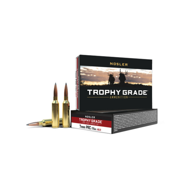 NOSLER AMMO 7mm PRC 175gr ABLR SP 20b 10c