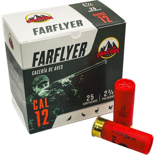 CASCADE AMMO 12ga 2.75" 1330fps 1-1/4 #6 25b 10c