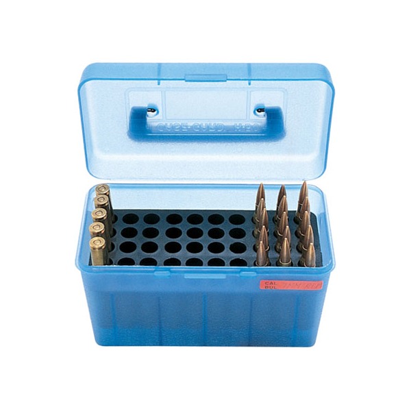 MTM RIFLE DLX HANDLED 50r 378WBY-500/CLR-BLUE 12/CS