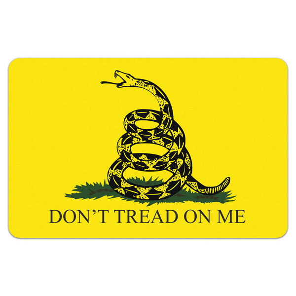 TEKMAT GADSDEN FLAG 17"x 11" HANDGUN MAT