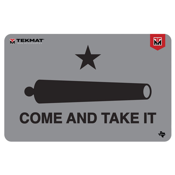 TEKMAT COME AND TAKE IT CANNON 17'x11"HANDGUN MAT