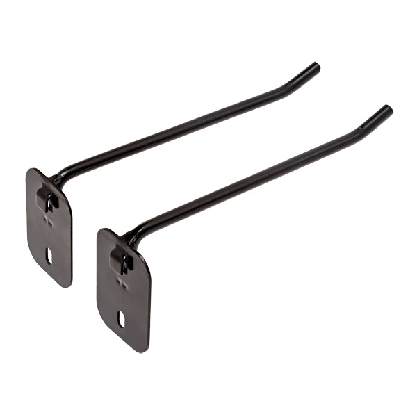 HORNADY SECURITY SQUARE-LOK 6" SINGLE PEG HOOK 2-PACK