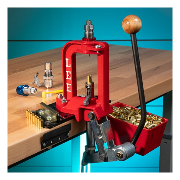 LEE CHALLENGR PRESS w/9mm LUG BL 3-DIE SET 40th ANN