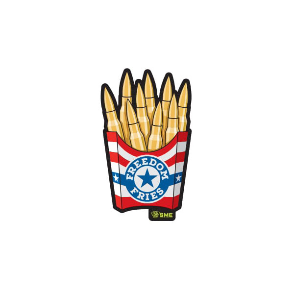 SME FREEDOM FRIES MORALE PATCH 12/cs